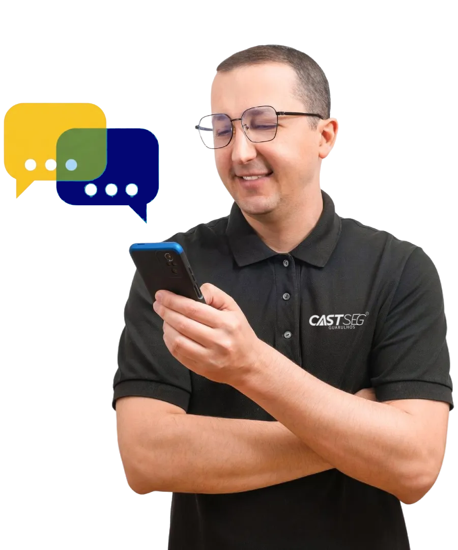 Empresário especialista em segurança eletrônica