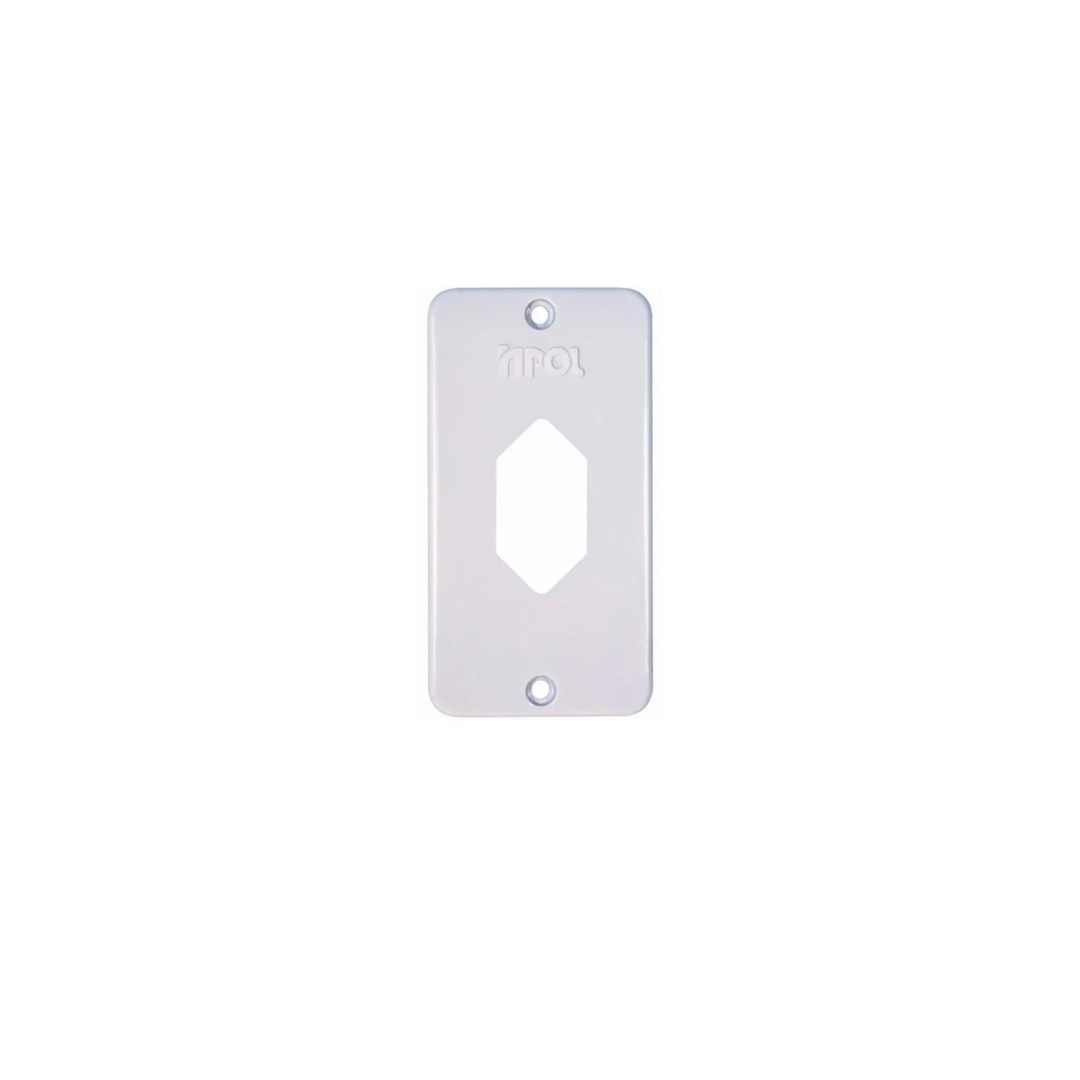 TAMPA 3/4" TOMADA HEX VERTICAL BRANCA PCT 5 PEÇAS TAMPA 3/4" TOMADA HEX VERTICAL BRANCA PCT 5 PEÇAS